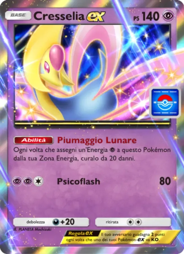Carta di Cresselia ex in Italiano