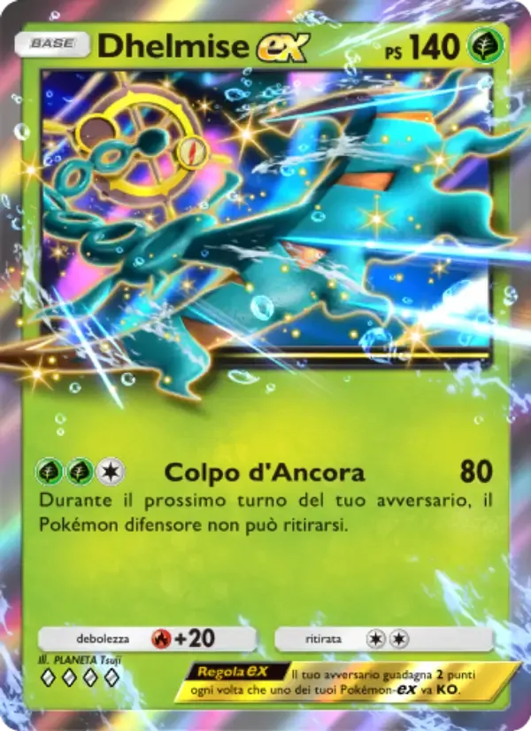 Dhelmise ex card in Italian