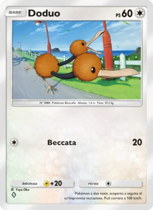 Doduo card in Italian