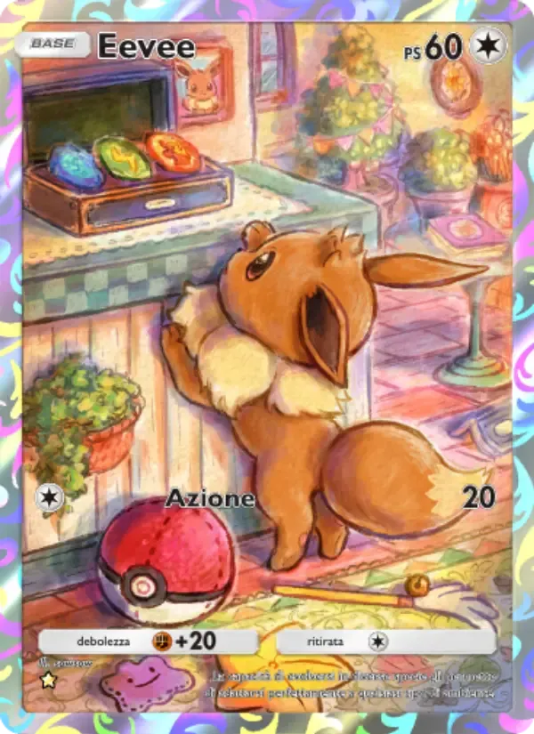 Eevee card in Italian