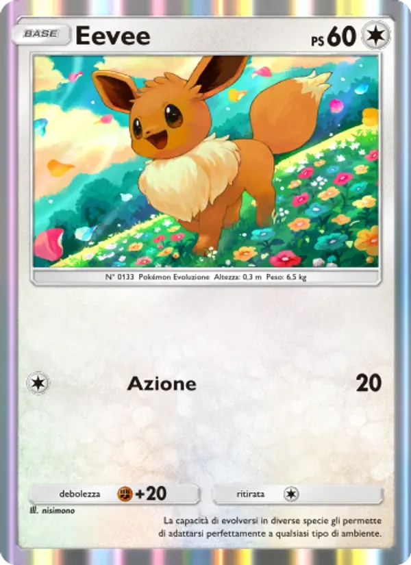 Eevee card in Italian