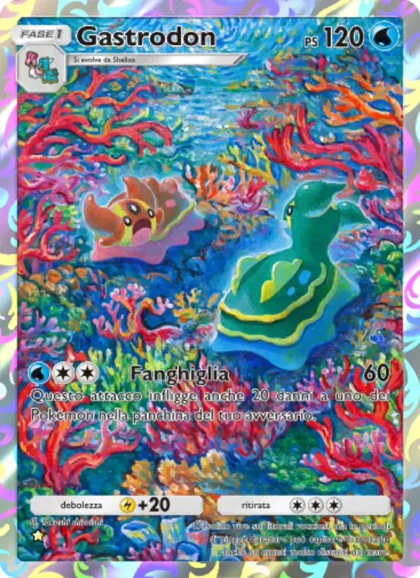 Gastrodon card in Italian