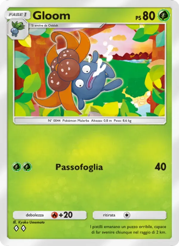 Gloom card in Italian