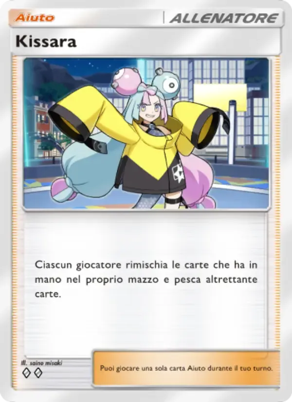 Iono card in Italian