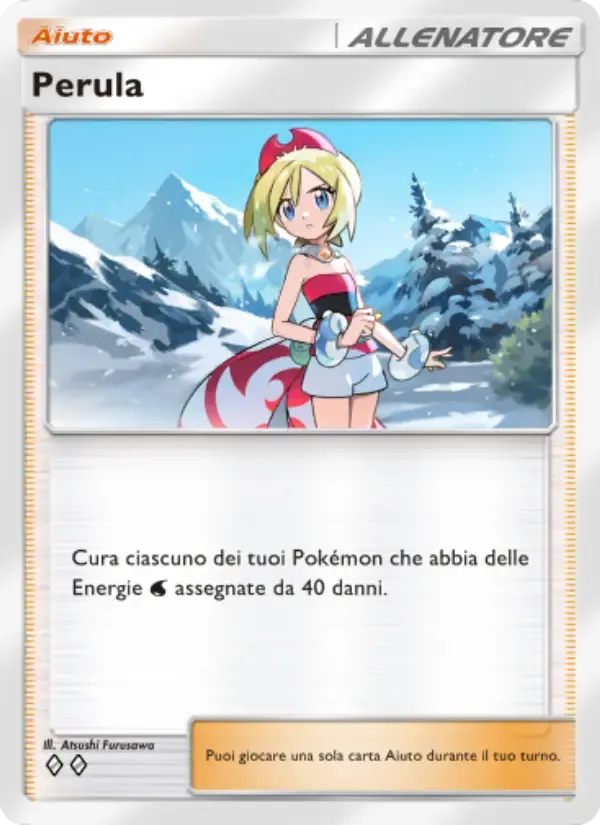 Irida card in Italian