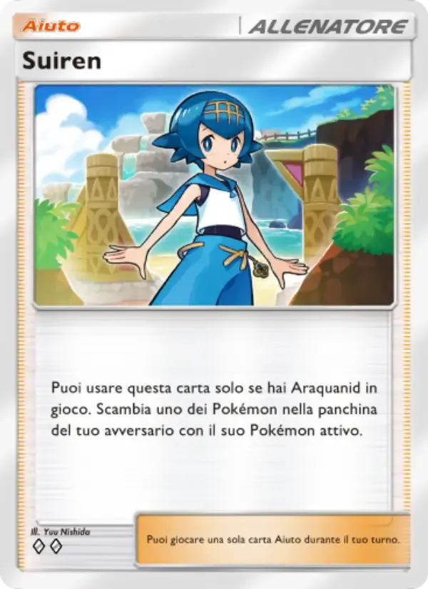 Lana card in Italian