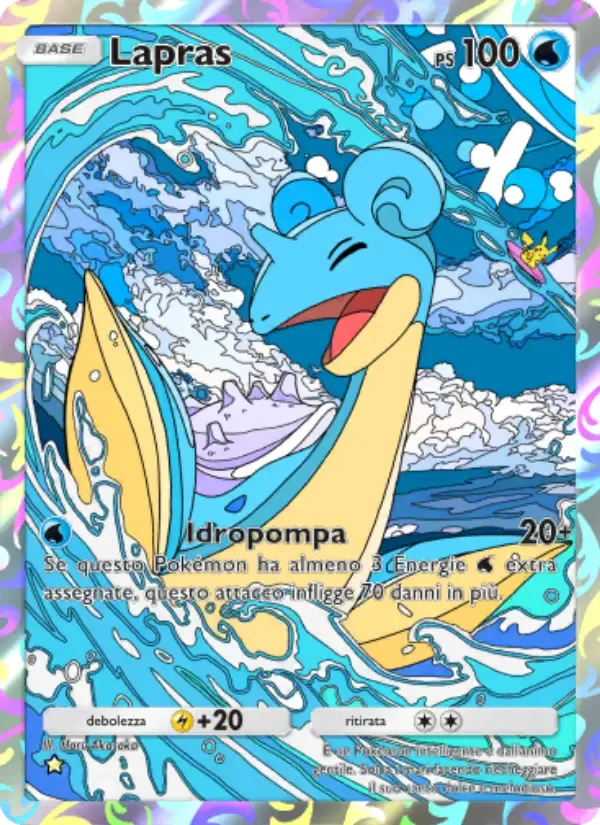 Lapras card in Italian