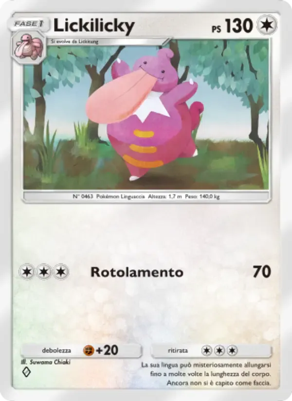 Lickilicky card in Italian