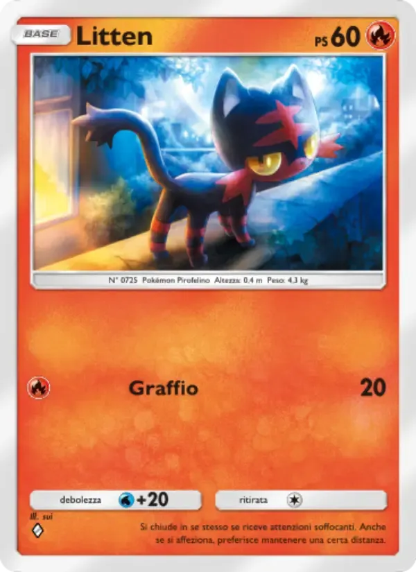 Carta di Litten in Italiano