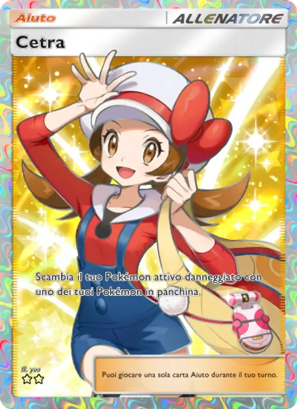 Lyra card in Italian