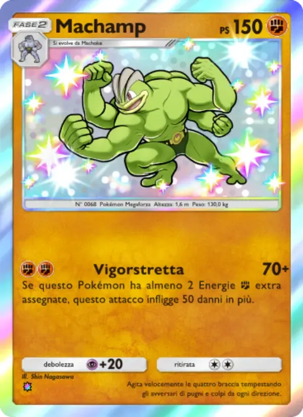 Machamp card in Italian