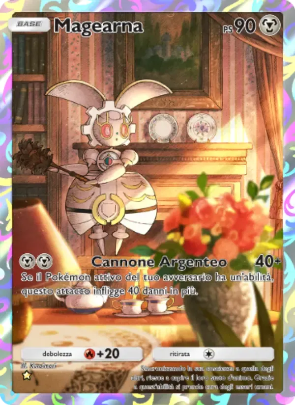 Magearna card in Italian