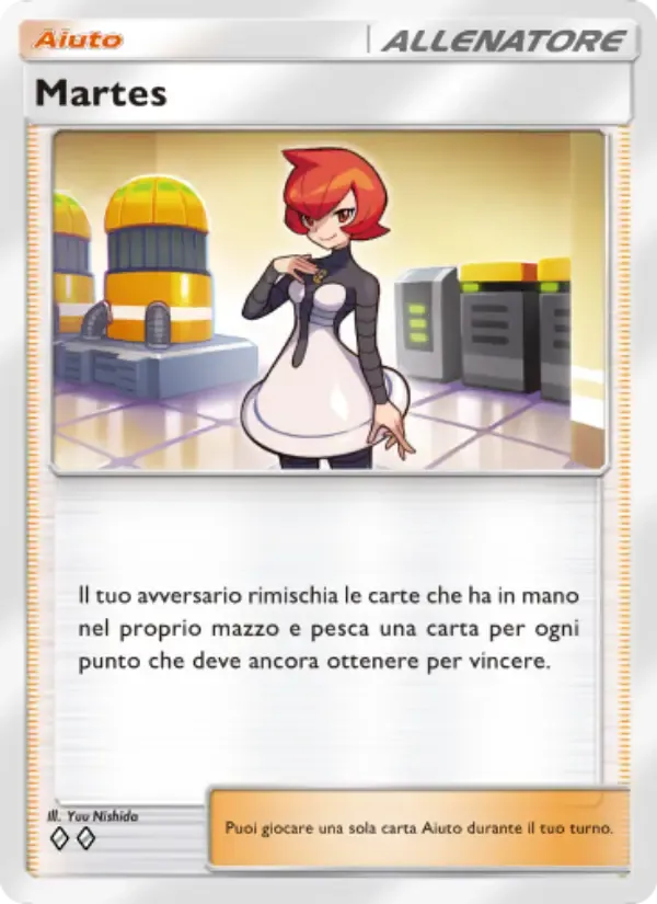Mars card in Italian