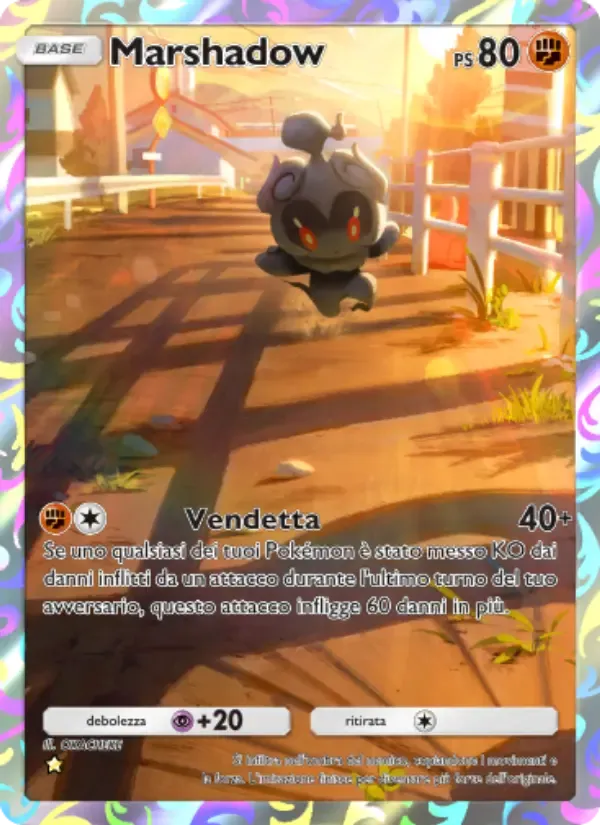 Marshadow card in Italian