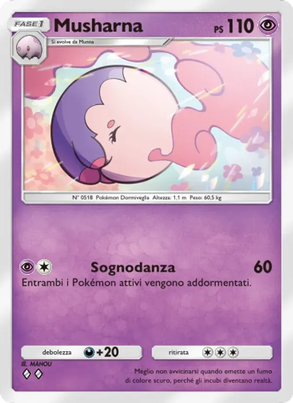 Musharna card in Italian