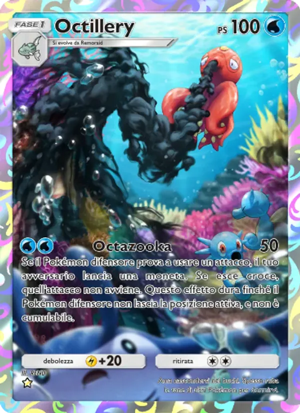 Octillery card in Italian