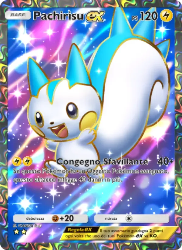 Pachirisu ex card in Italian