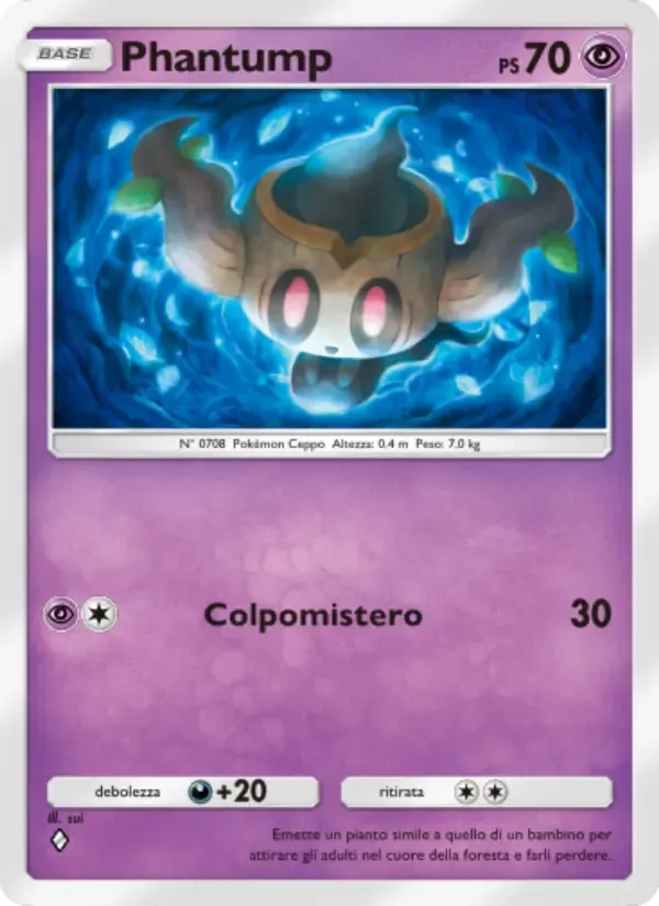 Phantump card in Italian