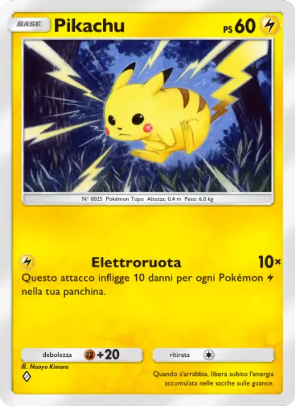 Pikachu (A1a-025) – PTCGP | PocketCards.net