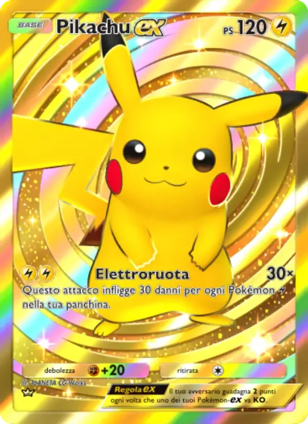 Pikachu ex (A1-285) – PTCGP | PocketCards.net