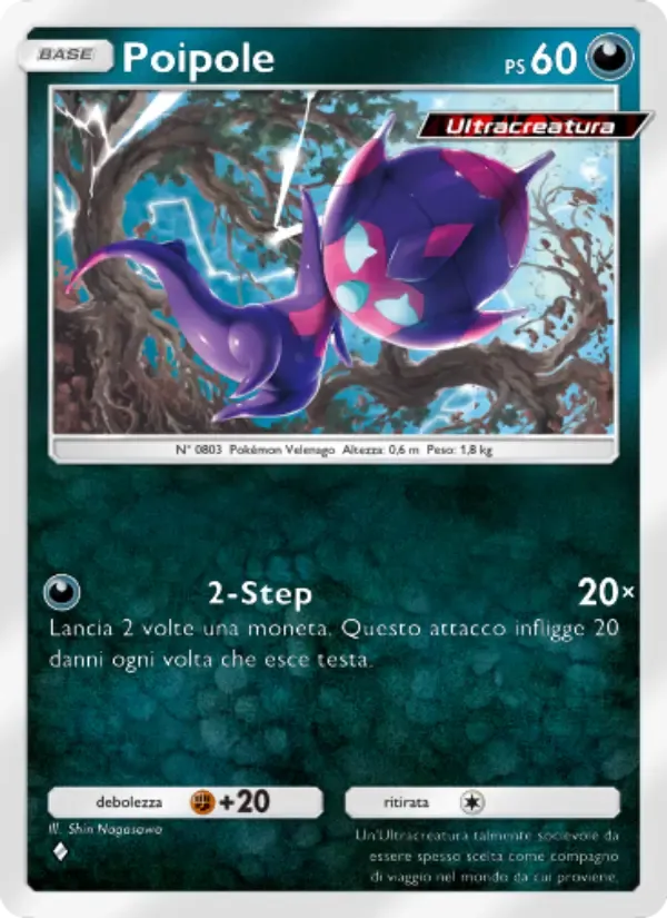 Poipole card in Italian