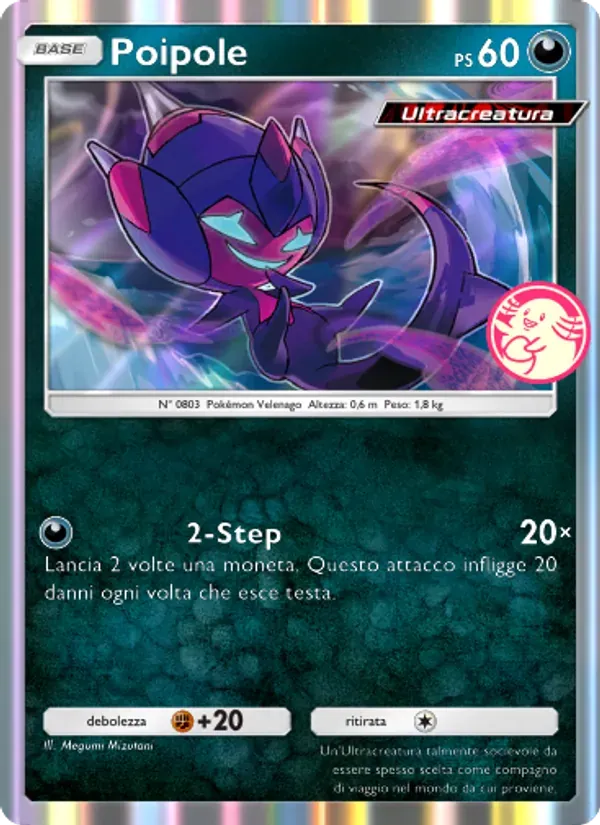 Poipole card in Italian