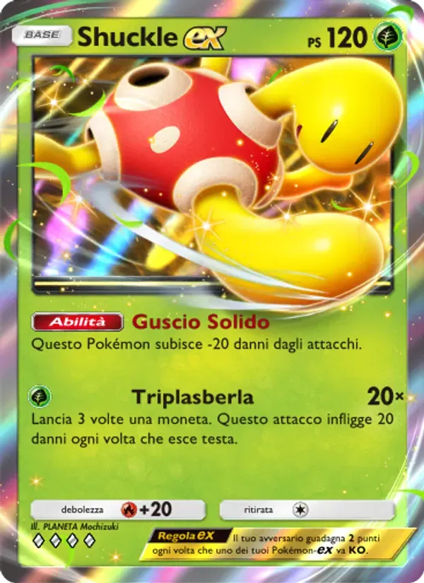 Shuckle ex card in Italian