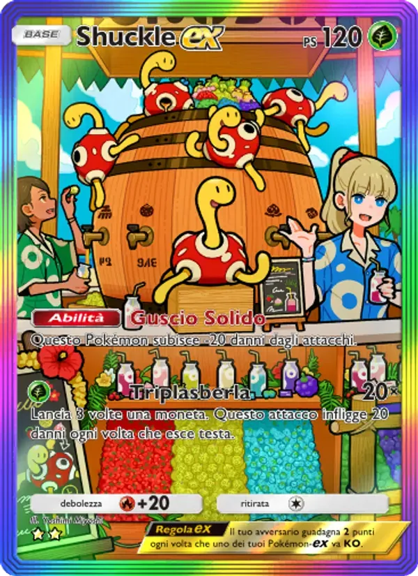 Shuckle ex card in Italian