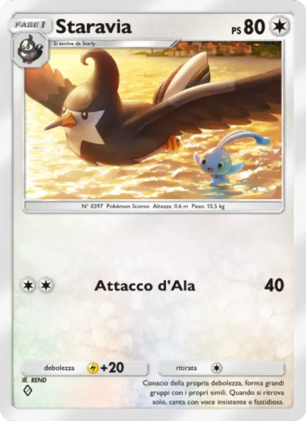 Carta di Staravia in Italiano