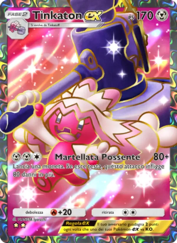 Tinkaton ex card in Italian