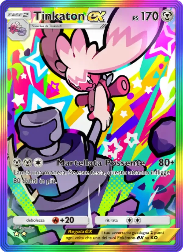 Tinkaton ex card in Italian