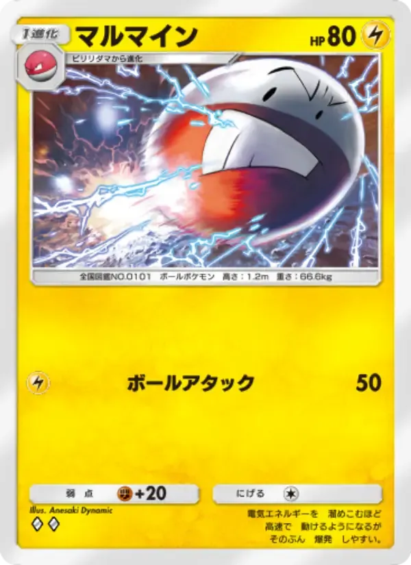 Electrode-Karte auf Japanisch