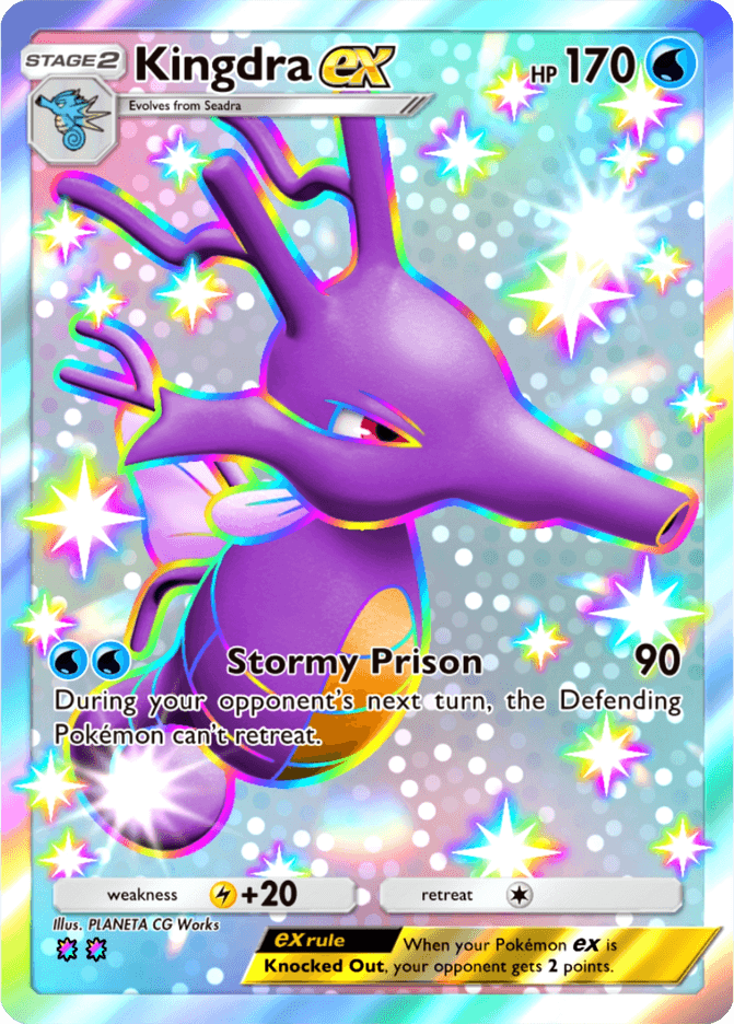 Kingdra ex (b2-227) card in Pokémon TCG Pocket