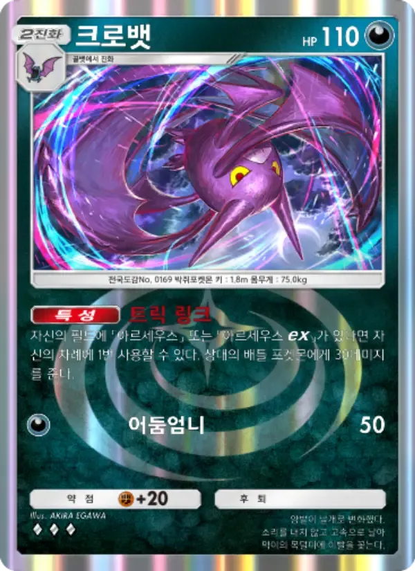 Karta Crobat w języku Koreański