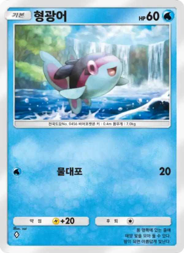 Finneon card in Korean