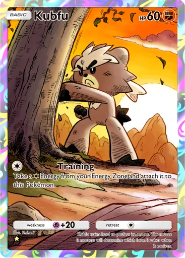 Kubfu (b3-172) card in Pokémon TCG Pocket