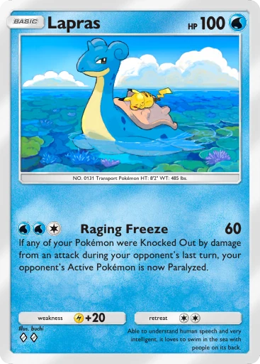 Lapras (B2b-017) PTCGP | PocketCards.net Lapras (B2b-017) PTCGP | PocketCards.net