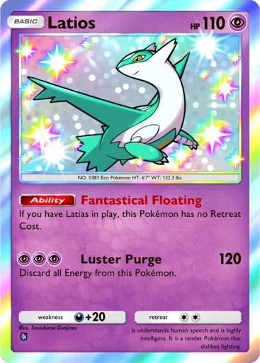 Latios (b2-217) card in Pokémon TCG Pocket
