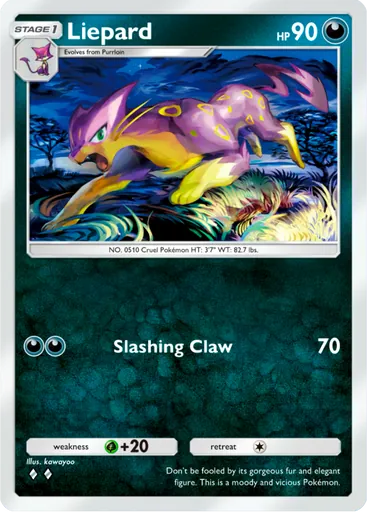Liepard (a3b-046) card in Pokémon TCG Pocket