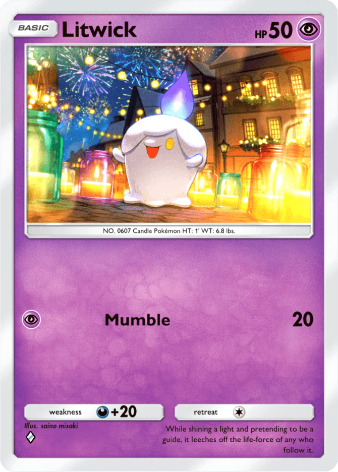 litwick pokemon card value Cards in Pokémon TCG Pocket — If heads Litwick - SWSH11: Lost Origin