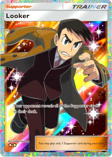 Looker (a3a-082) card in Pokémon TCG Pocket