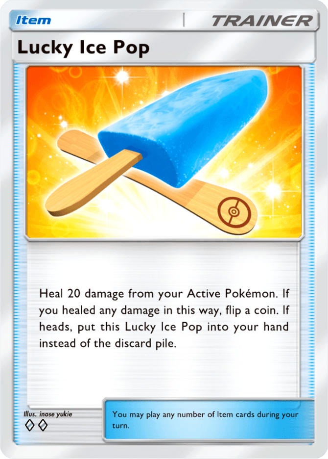 Carta Lucky Ice Pop di inose yukie