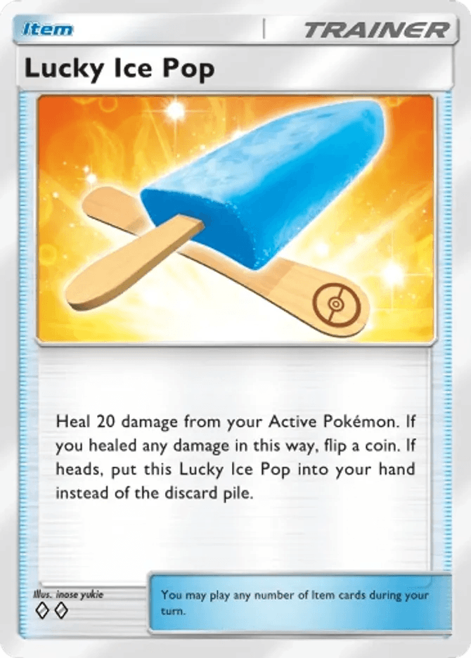 Lucky Ice Pop card by inose yukie