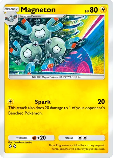 Magneton (b1a-025) card in Pokémon TCG Pocket