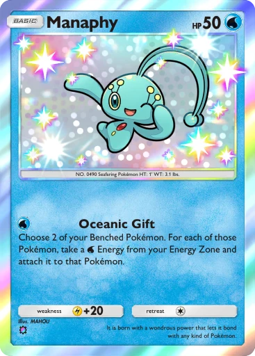 Manaphy (b1-299) card in Pokémon TCG Pocket