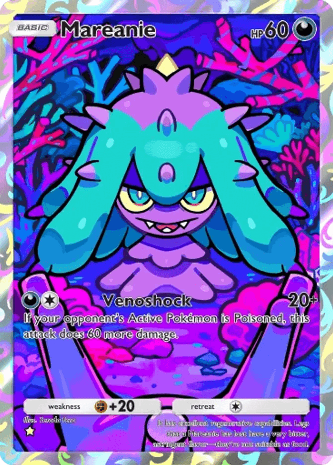 Mareanie card by Terada Tera