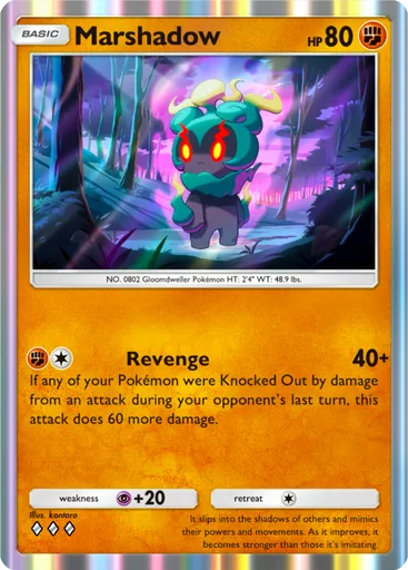 Marshadow (a1a-047) card in Pokémon TCG Pocket
