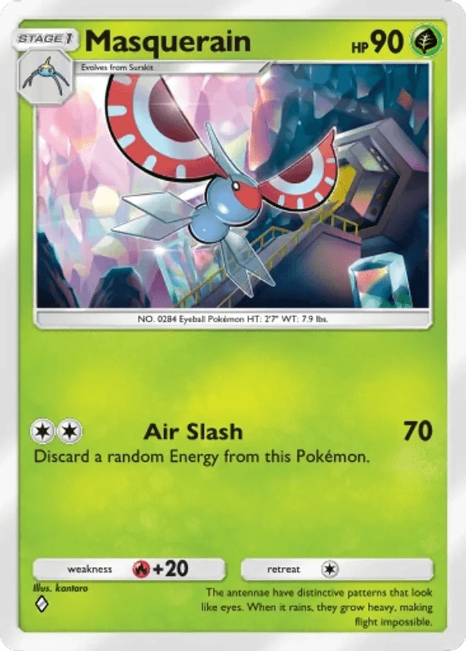 surskit pokemon card & Masquerain Advanced Action JAB Games13 Evolves from null Type Pokemon Cards: SURSKIT 7/149 REVERSE