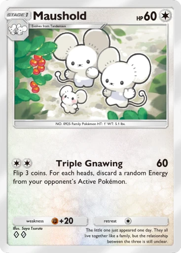 Maushold card from Paldean Wonders (B2a)