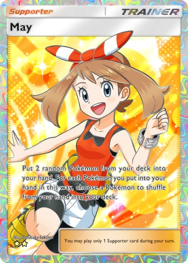 May (b1-268) card in Pokémon TCG Pocket